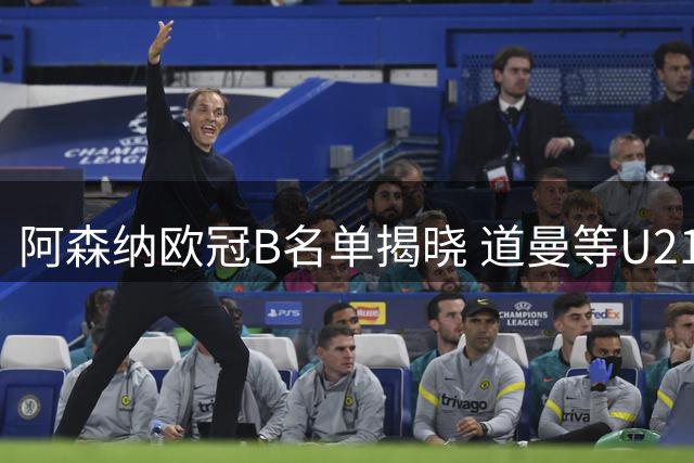 阿森纳欧冠B名单揭晓 道曼等U21小将入选